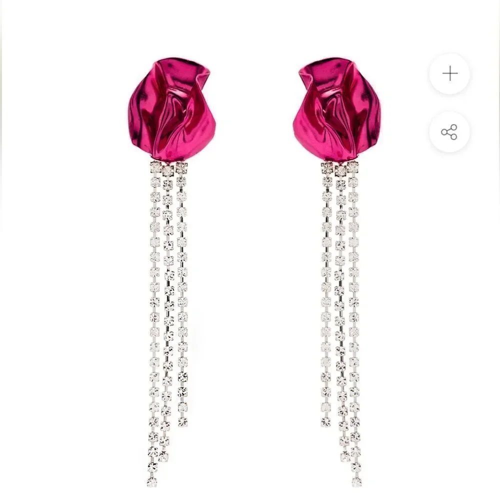 pink Dangle Earrings A983